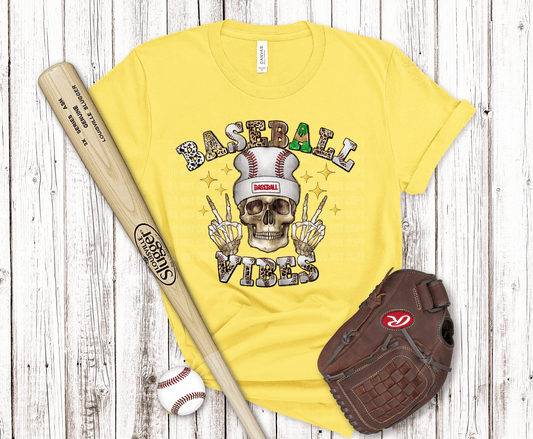 Baseball Vibes | DTF Heat Transfer