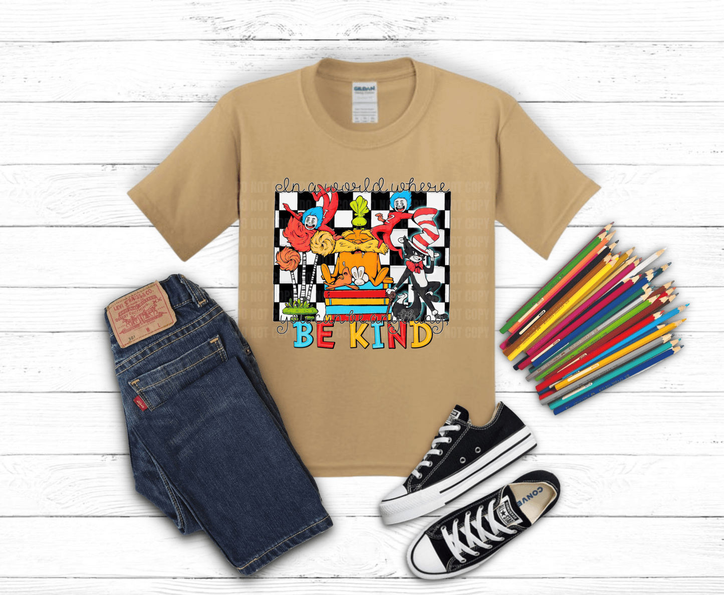Premade DTF Transfer Gang Sheet For Graphic Tees | Reading Week