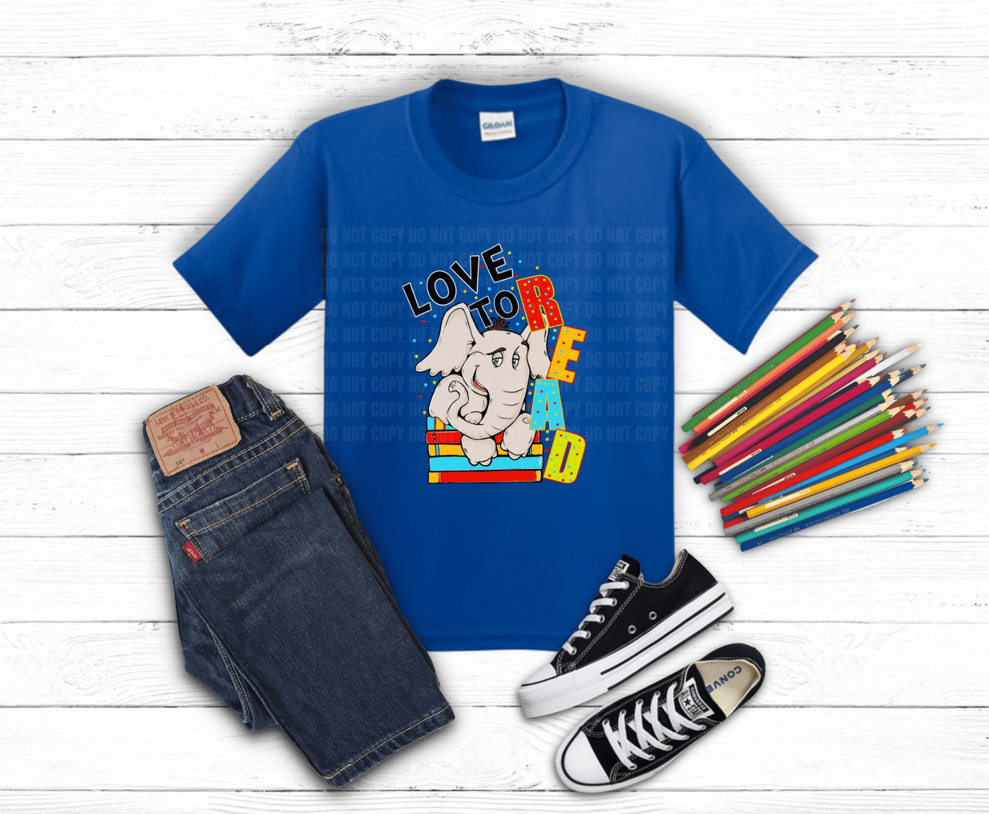 Premade DTF Transfer Gang Sheet For Graphic Tees | Reading Week