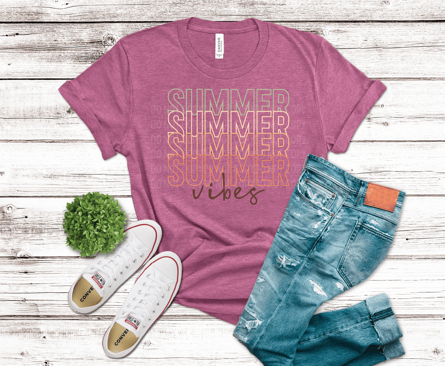 Colorful Summer Vibes | DTF Heat Transfers