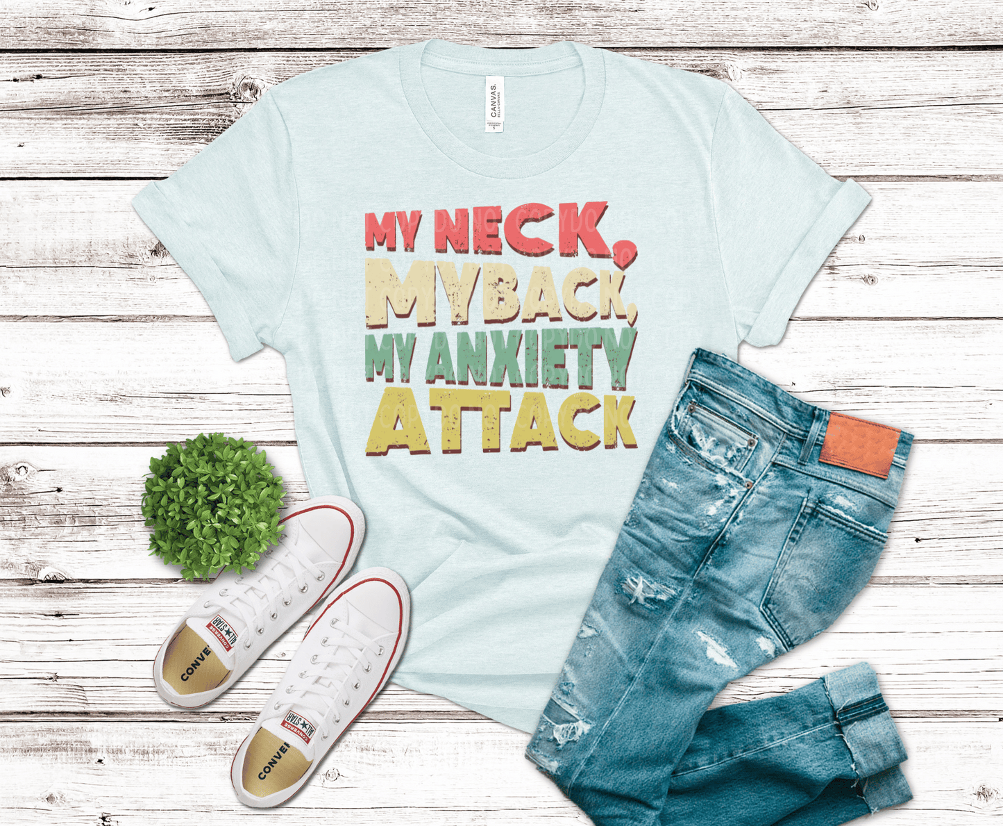 Anxiety Attack | DTF Heat Transfer