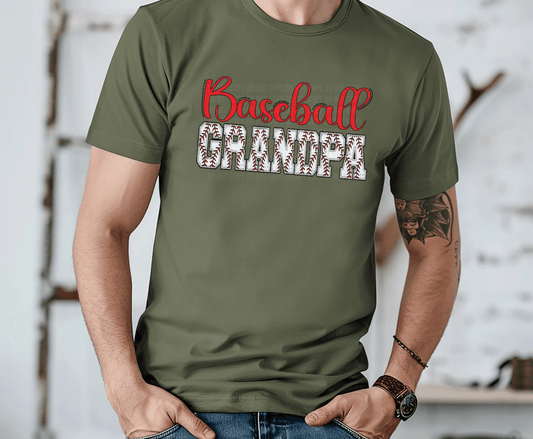 Baseball Grandpa | DTF Heat Transfer
