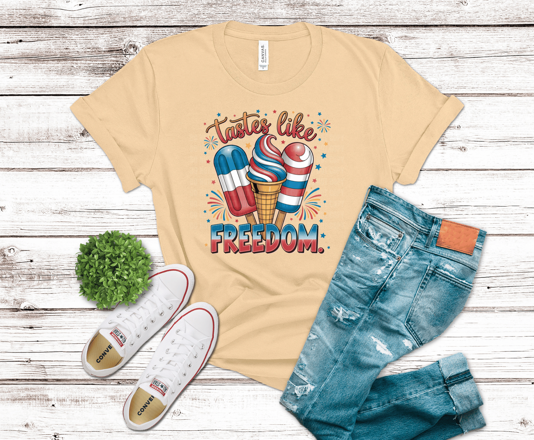 Tastes Like Freedom | DTF Heat Transfer - Griffin Expressions
