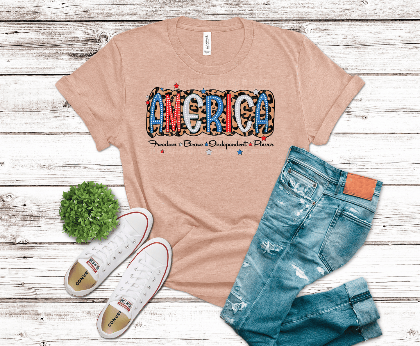 Cheetah America | DTF Heat Transfer - Griffin Expressions
