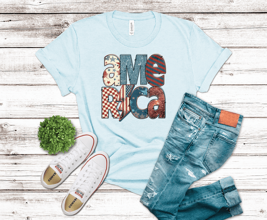 Vintage America | DTF Heat Transfer