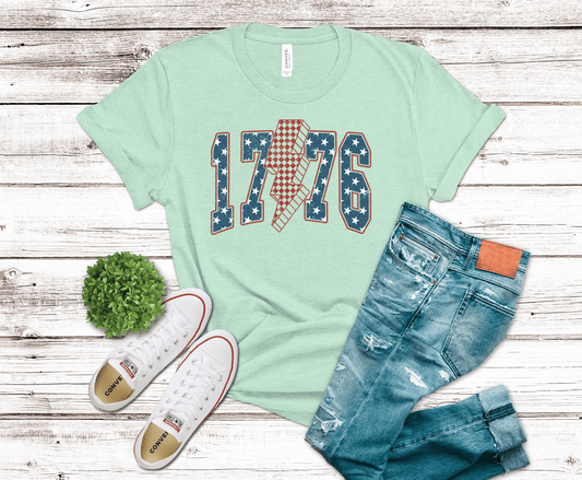 1776 Lightning Bolt | DTF Heat Transfer