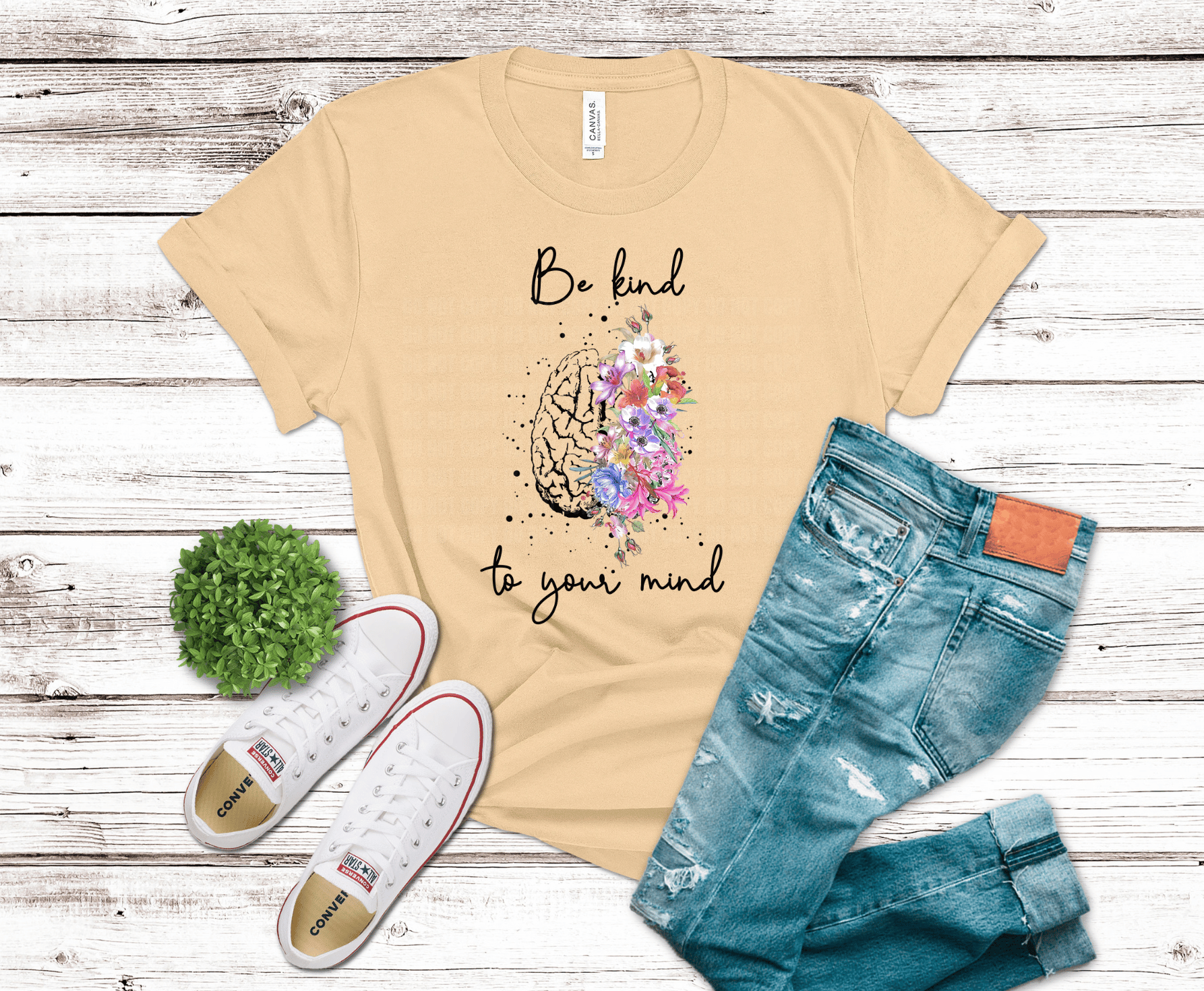 Kind To Your Mind | DTF Heat Transfer - Griffin Expressions