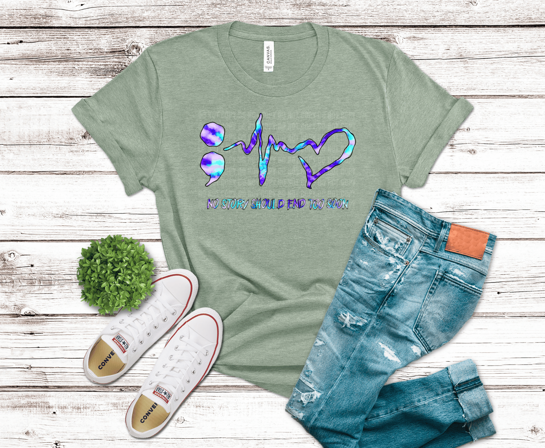No Story Should End | DTF Heat Transfer - Griffin Expressions