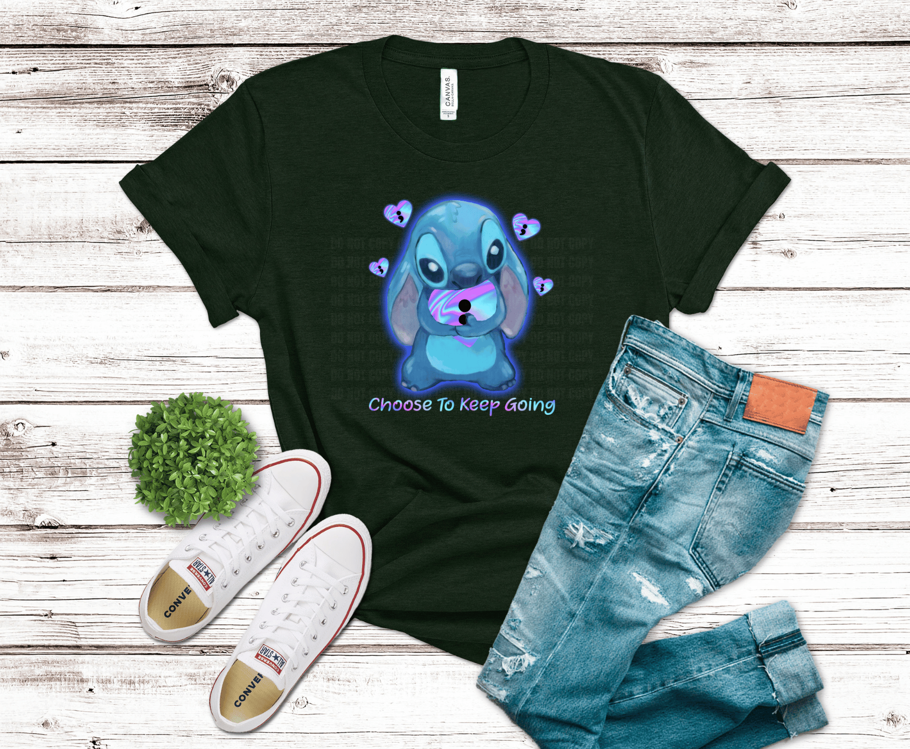 Choose To Keep Going | DTF Heat Transfer - Griffin Expressions