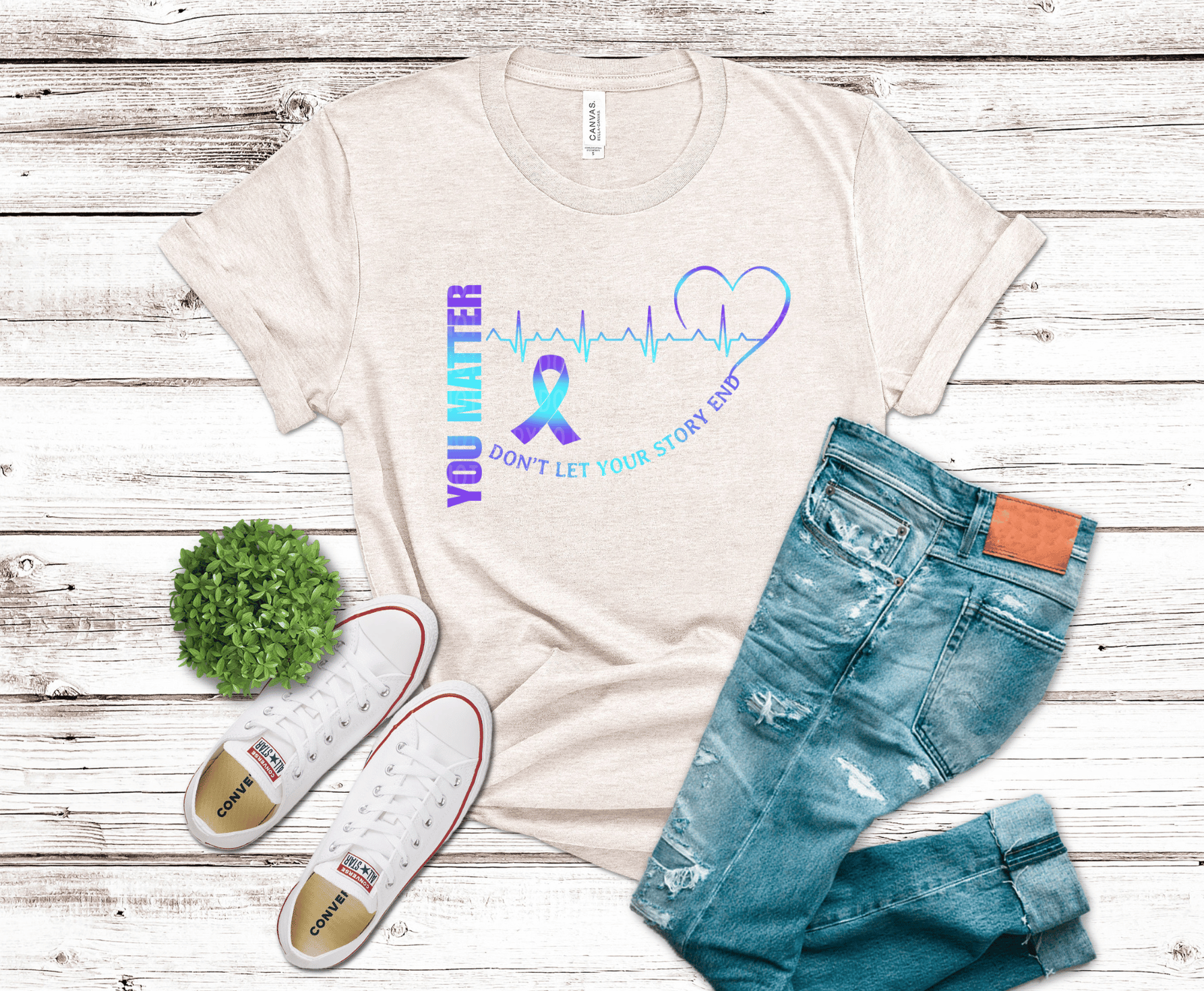 Don't Let Your Story End | DTF Heat Transfer - Griffin Expressions