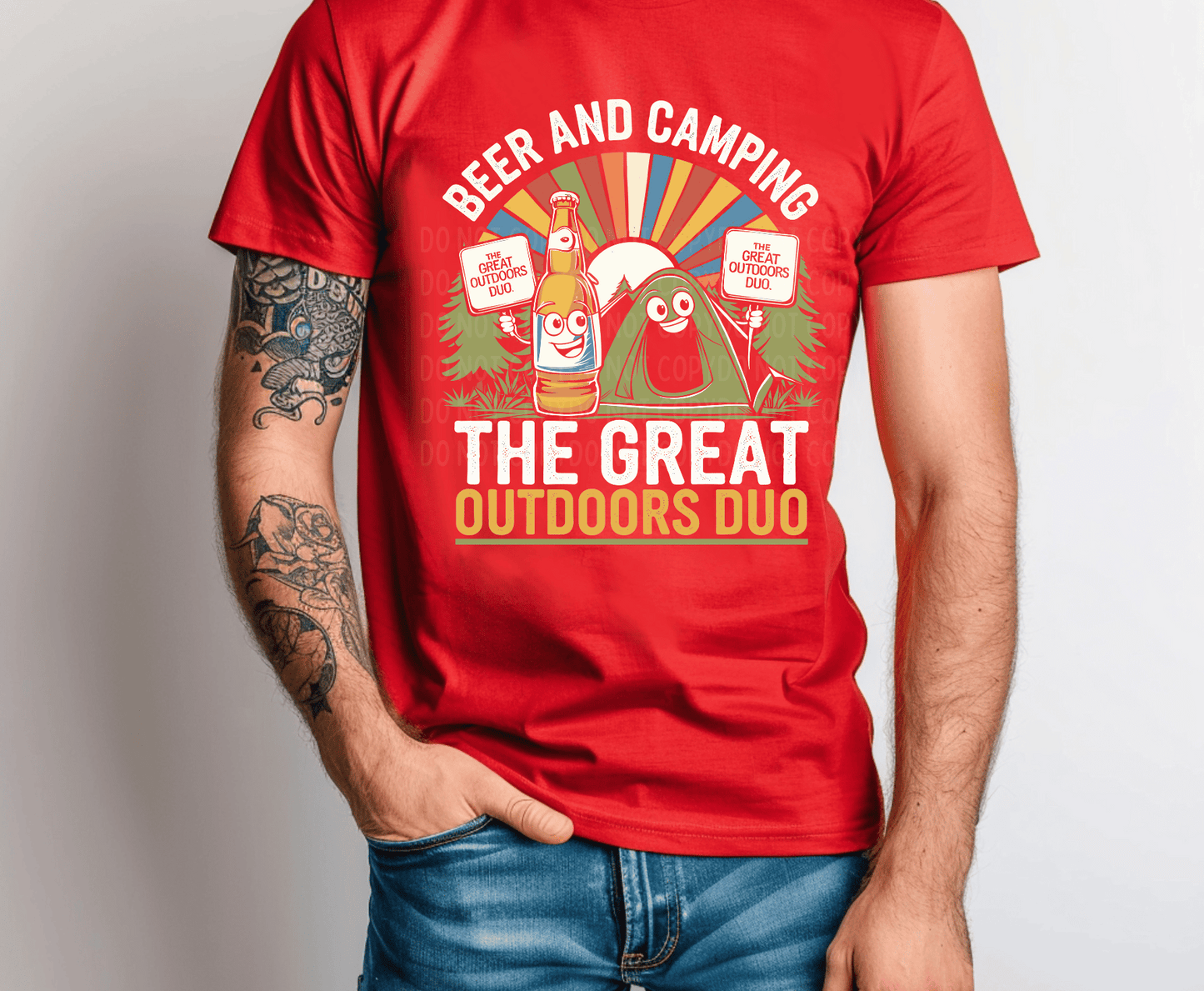 Premade DTF Transfer Gang Sheet For Graphic Tees | Drink A Beer - Griffin Expressions