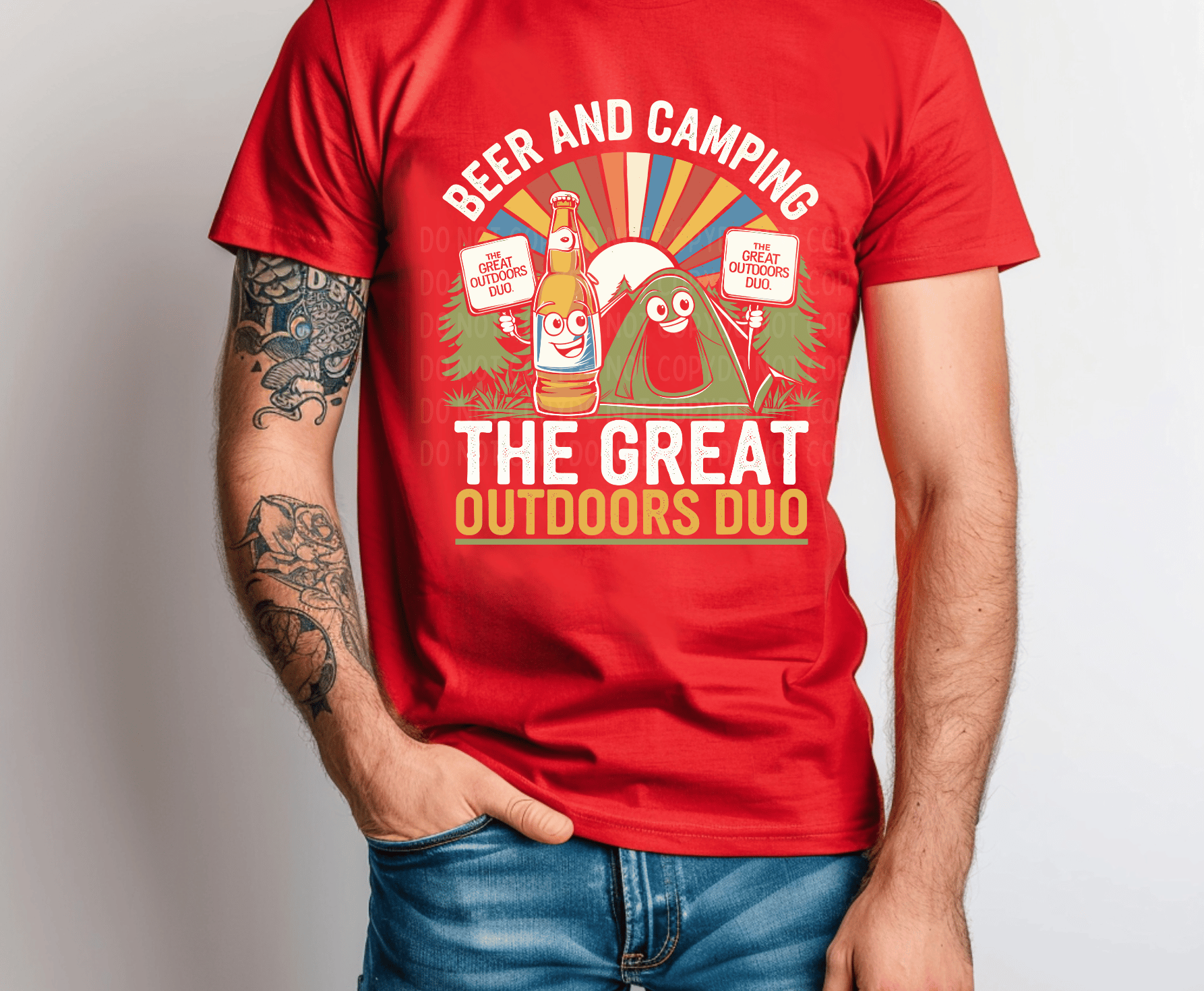 Premade DTF Transfer Gang Sheet For Graphic Tees | Drink A Beer - Griffin Expressions