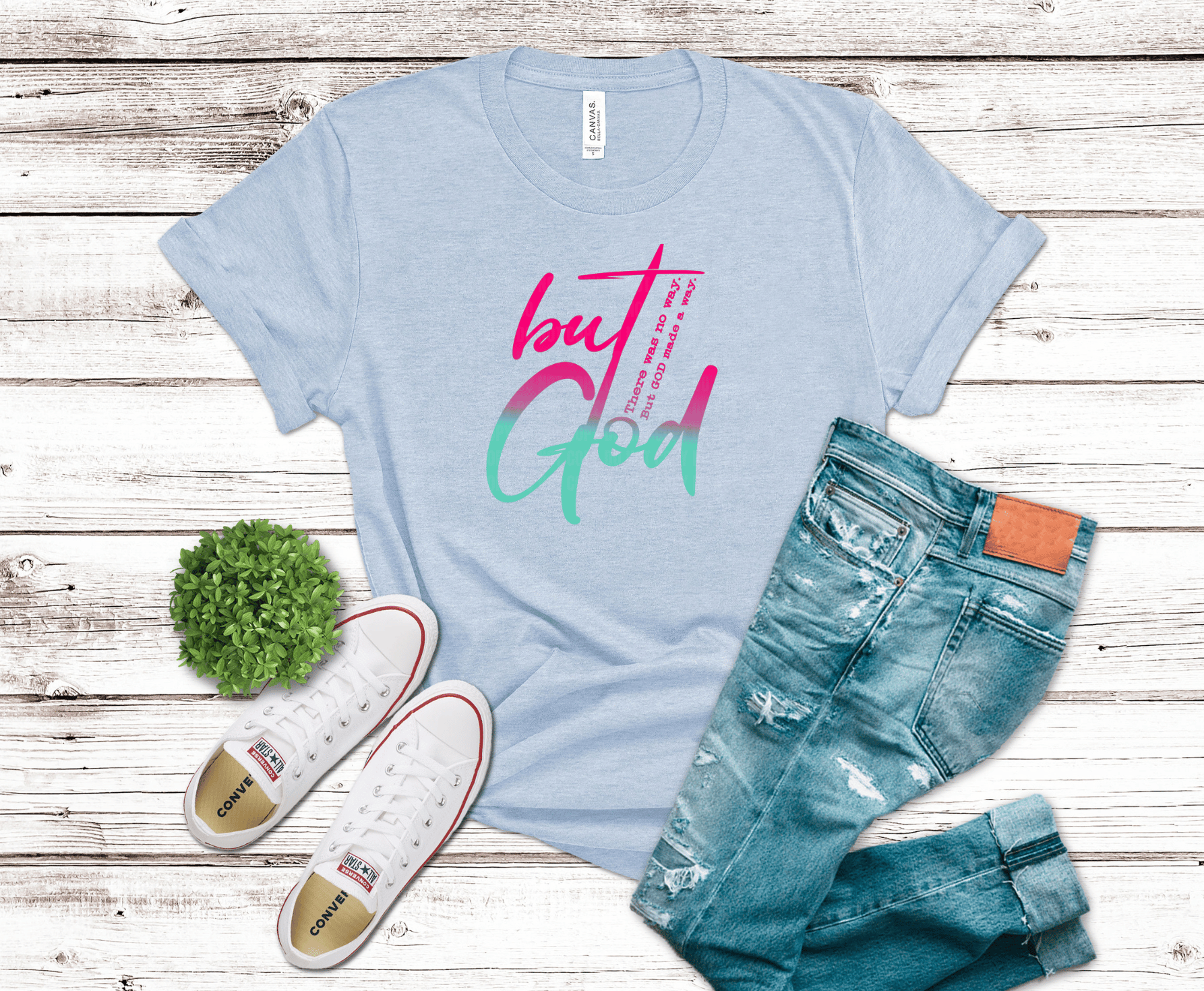 But God | DTF Heat Transfer - Griffin Expressions