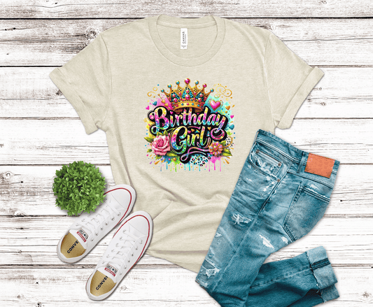 Birthday Girl | DTF Heat Transfer - Griffin Expressions