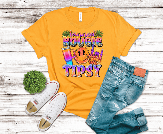 Tanned Boujie | DTF Heat Transfer
