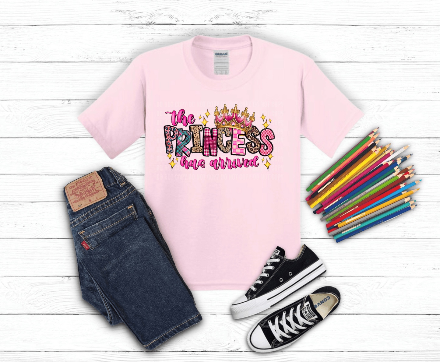 The Princess Has Arrived | DTF Heat Transfer