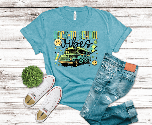 Back To School Vibes | DTF Heat Transfer