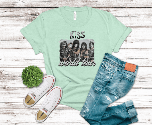 Kiss World Tour | DTF Heat Transfer