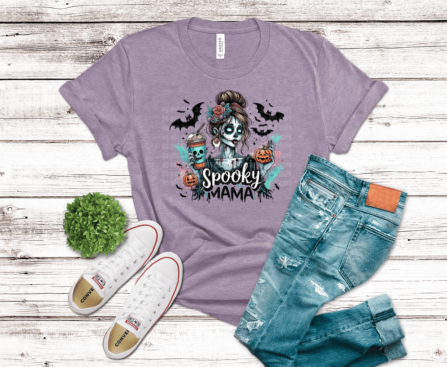 Premade DTF Transfer Gang Sheet For Graphic Tees | Zombie Girl