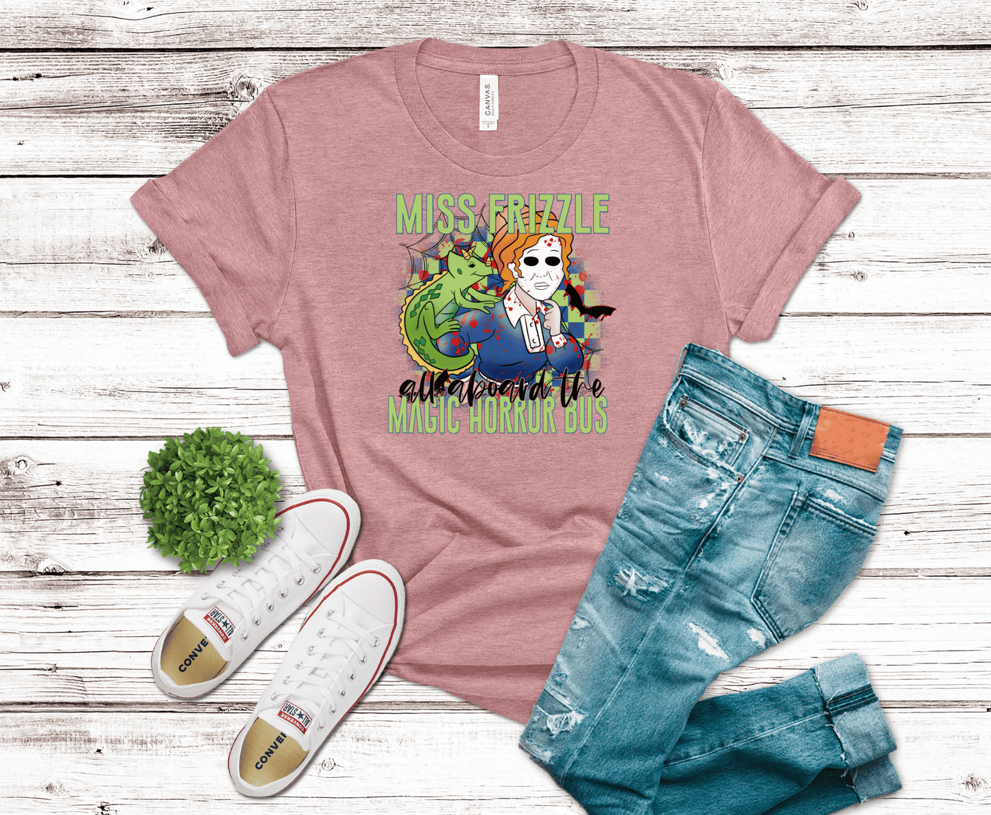 Premade DTF Transfer Gang Sheet For Graphic Tees | Throwback Halloween