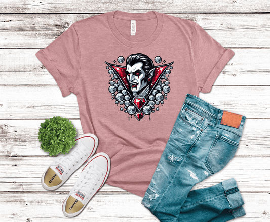 Rhinestone Vampire | DTF Heat Transfer