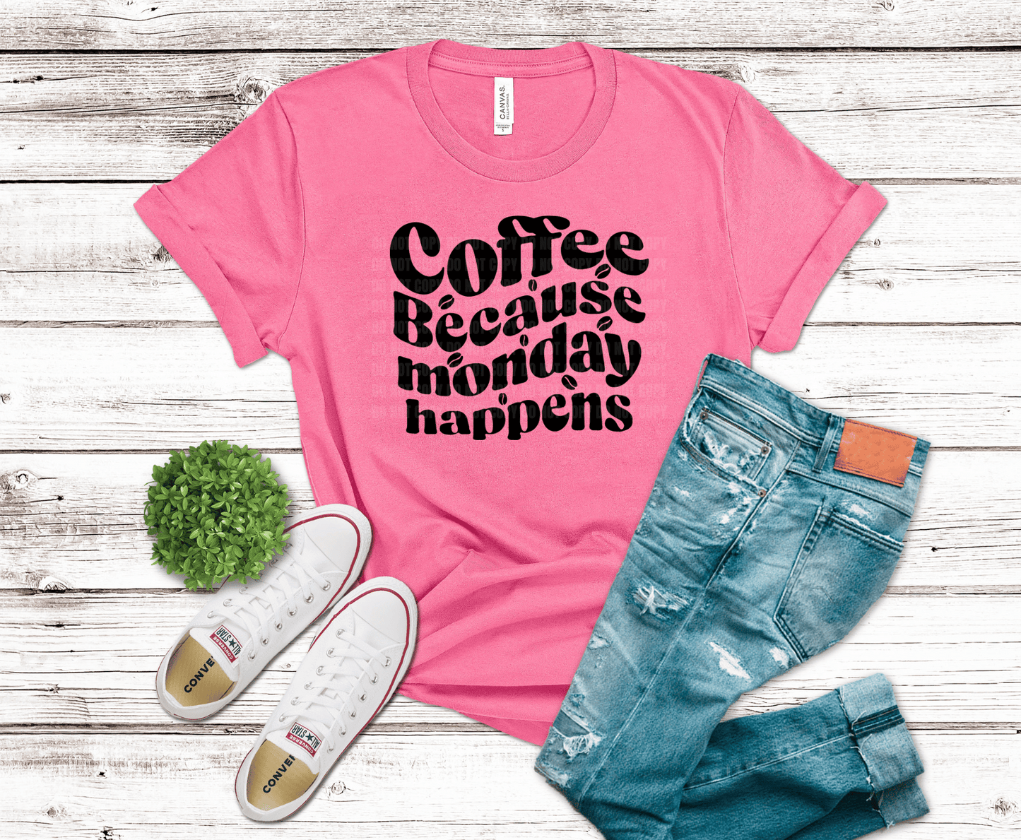 Monday Happens | DTF Heat Transfer
