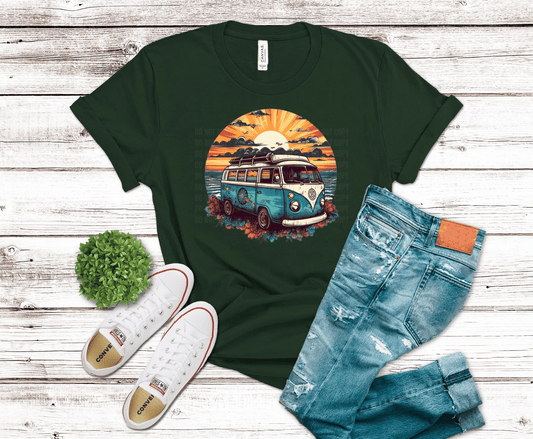 Sunset Van | DTF Heat Transfer