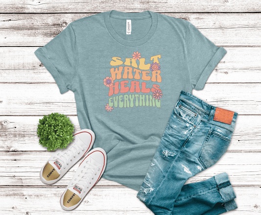 Salt Water Heals | DTF Heat Transfer