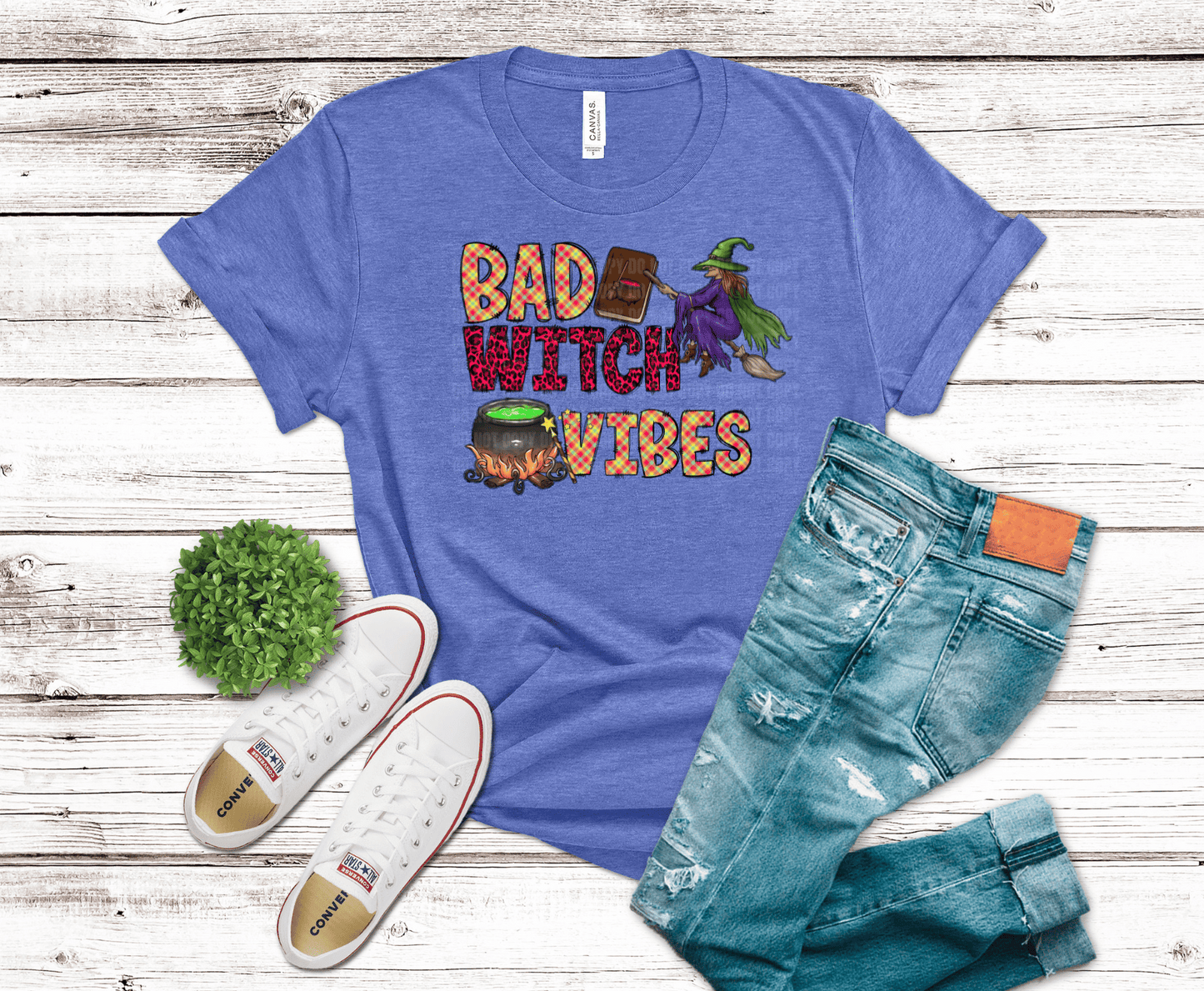 Bad Witch Vibes | DTF Heat Transfer