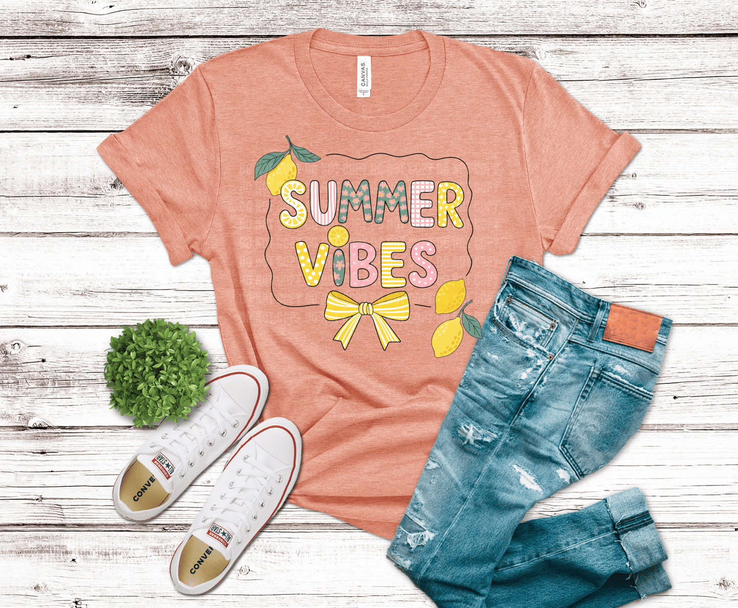 Premade DTF Transfer Gang Sheet For Graphic Tees | Summer Lemonade