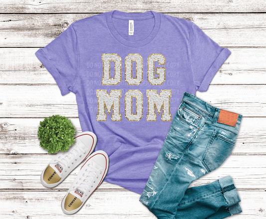 Glitter Dog Mom | DTF Heat Transfer