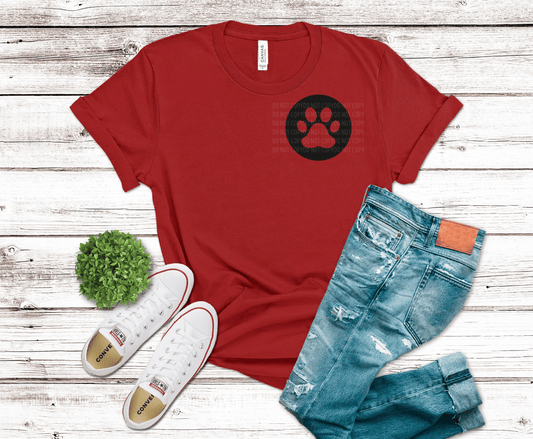 Circle Paw | DTF Heat Transfer