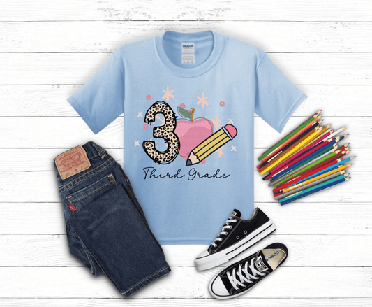 Leopard 3rd Grade | DTF Heat Transfer