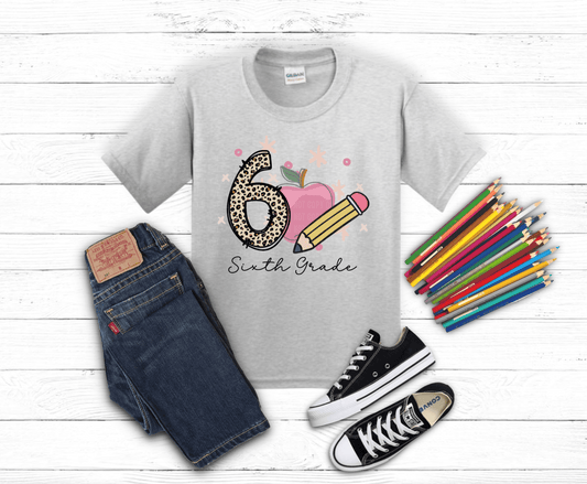 Leopard 6th Grade | DTF Heat Transfer