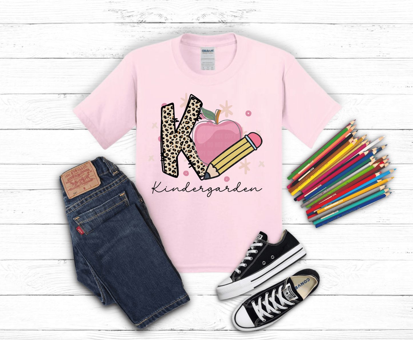Leopard Kindergarden | DTF Heat Transfer