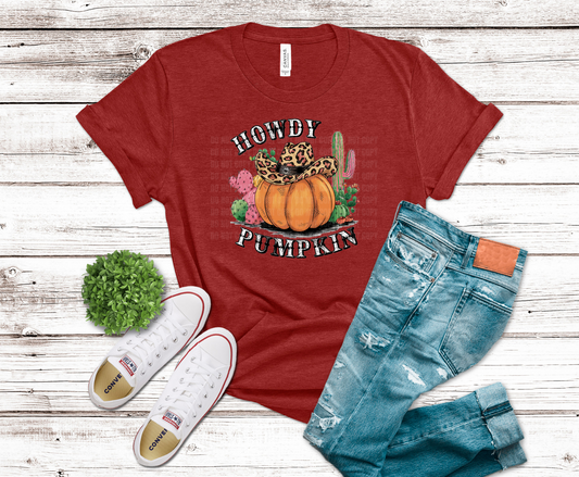 Howdy Pumpkin | DTF Heat Transfer
