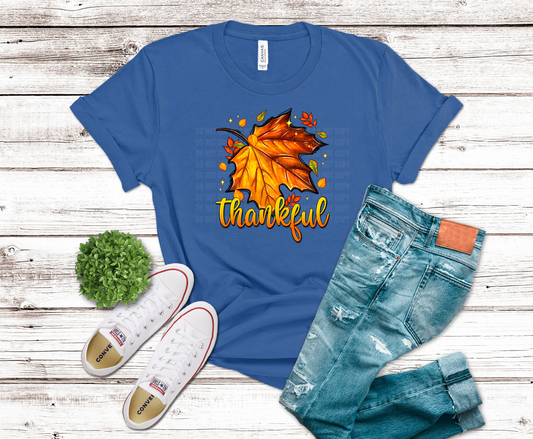 Thankful Leaf | DTF Heat Transfer