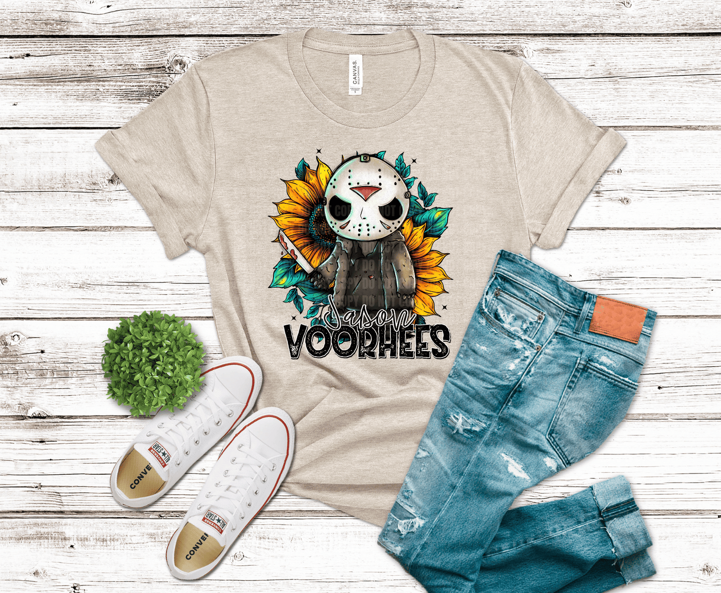 Sunflower Jason | DTF Heat Transfer