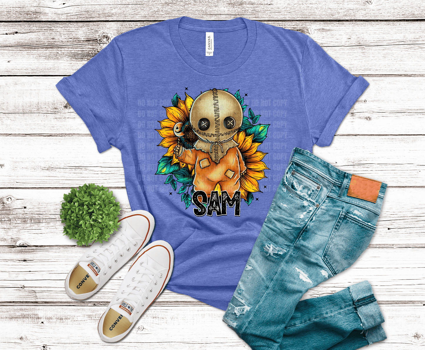 Sunflower Sam | DTF Heat Transfer