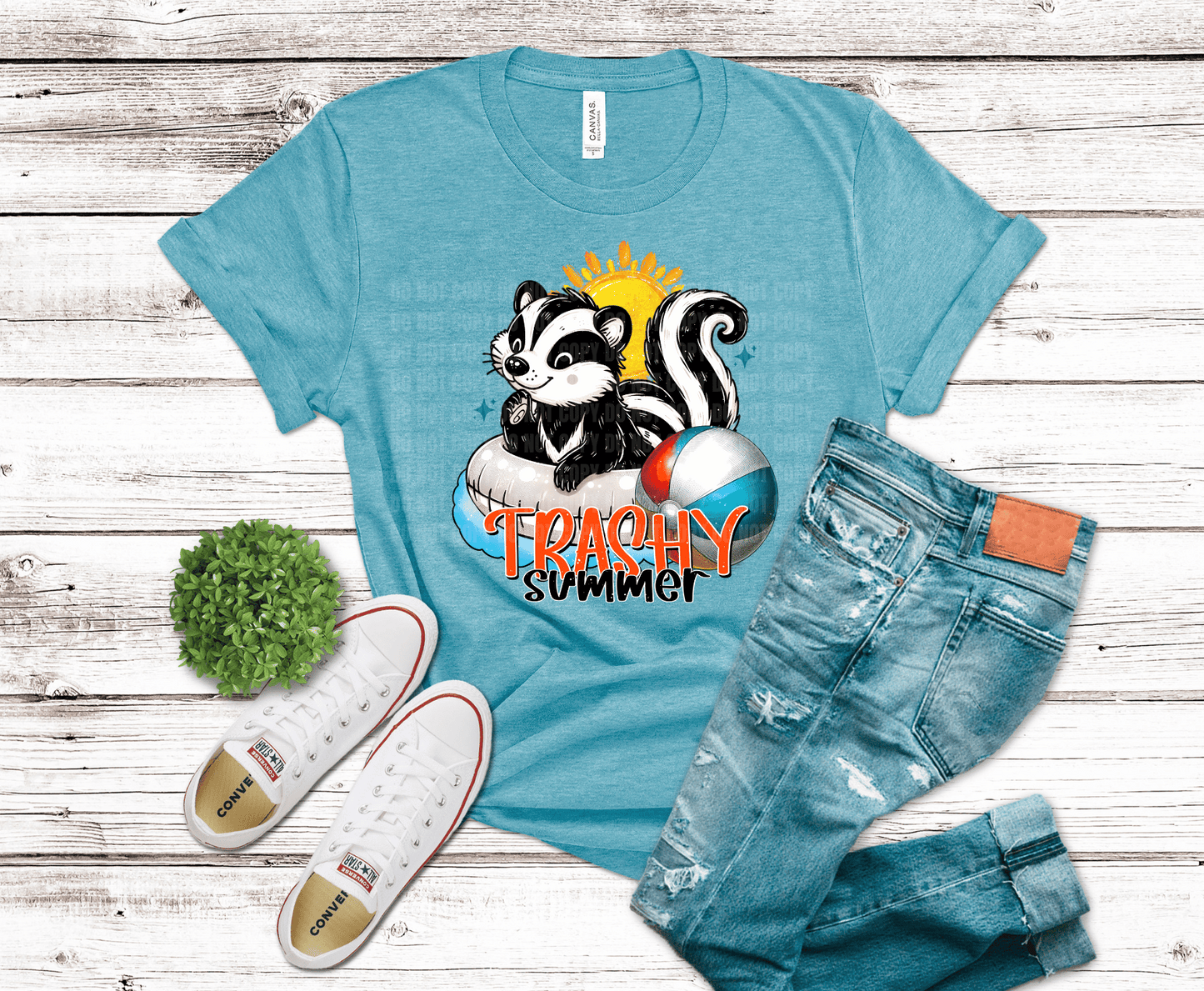 Trashy Summer | DTF Heat Transfer
