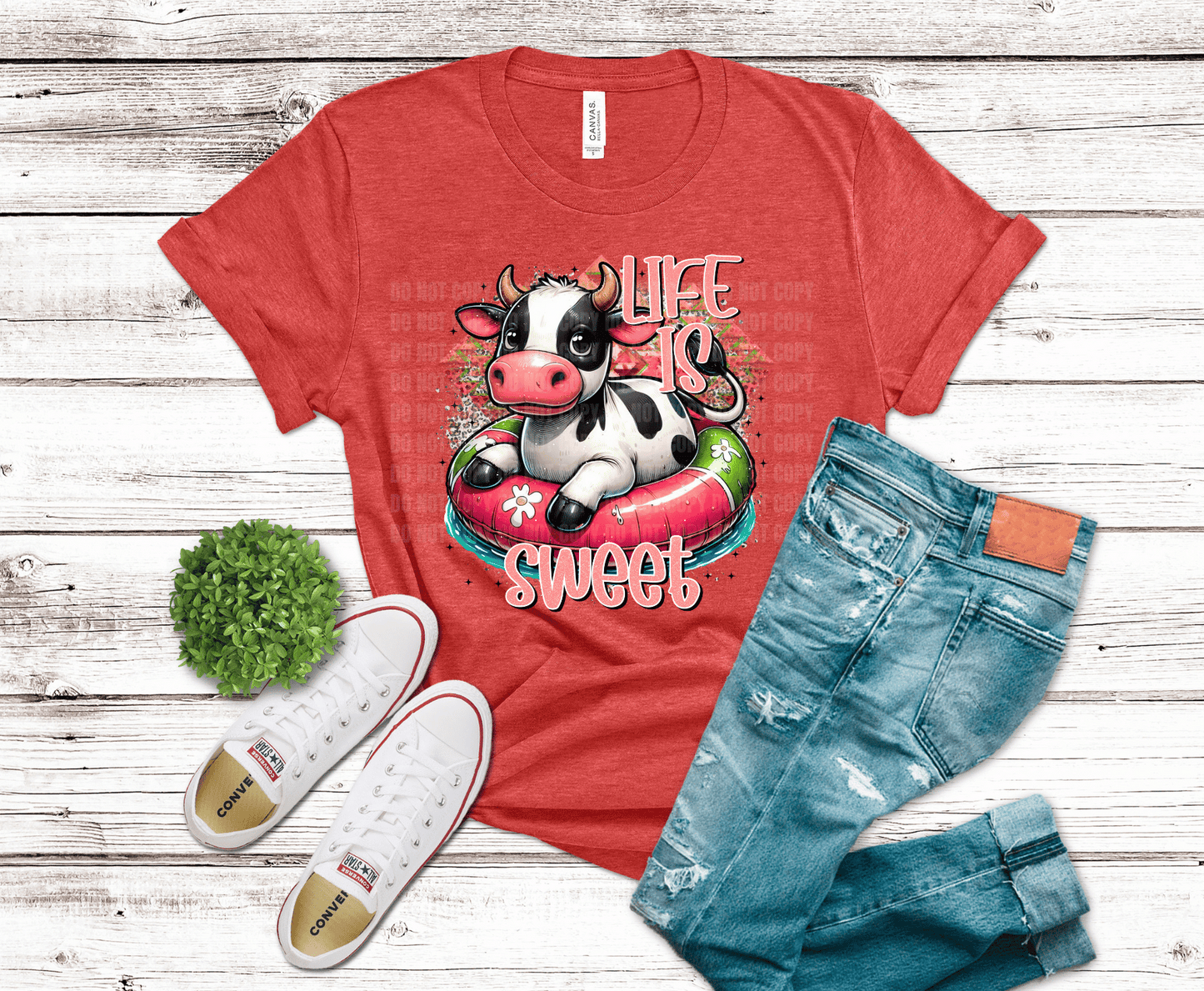 Life Is Sweet | DTF Heat Transfer