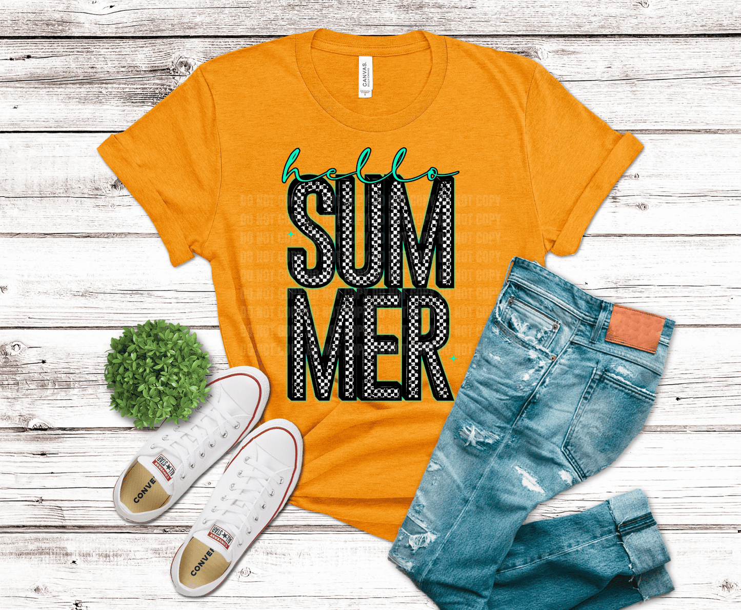 Hello Summer | DTF Heat Transfer
