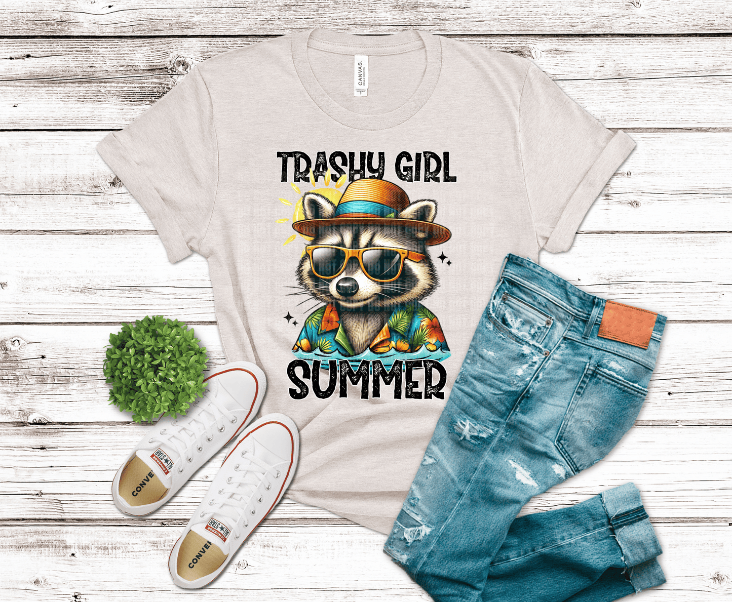 Trashy Girl Summer | DTF Heat Transfer