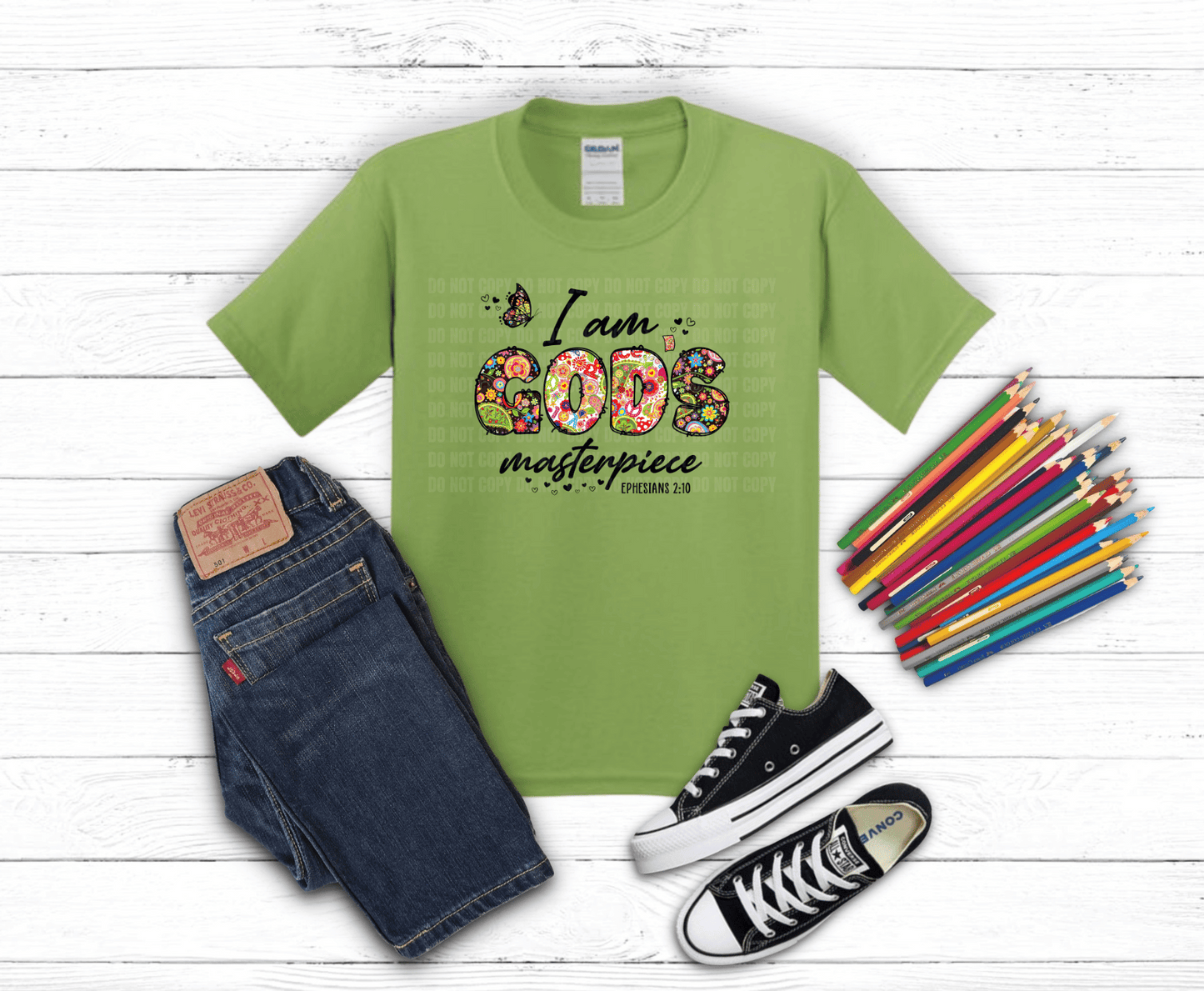 Youth Faith Based | Dollar Deals DTF Transfer Gang Sheet For Graphic Tees