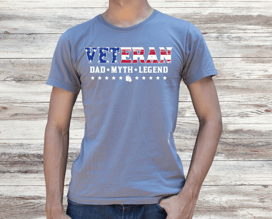 Veteran Man - Myth - Legend | DTF