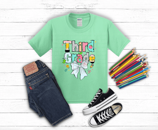 3rd Grade Notebook | DTF Heat Transfer