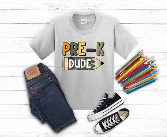 Pre-K Dude | DTF Heat Transfer