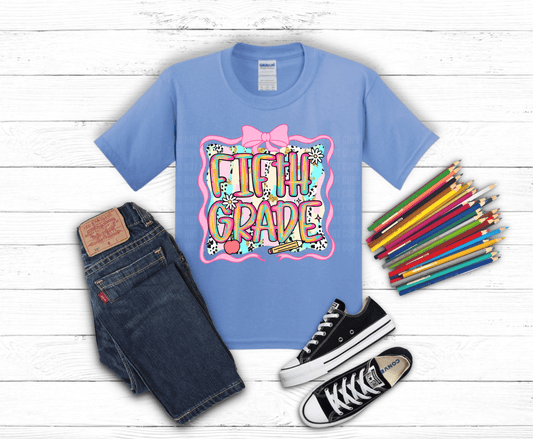 Fifth Grade Sketch | DTF Heat Transfer