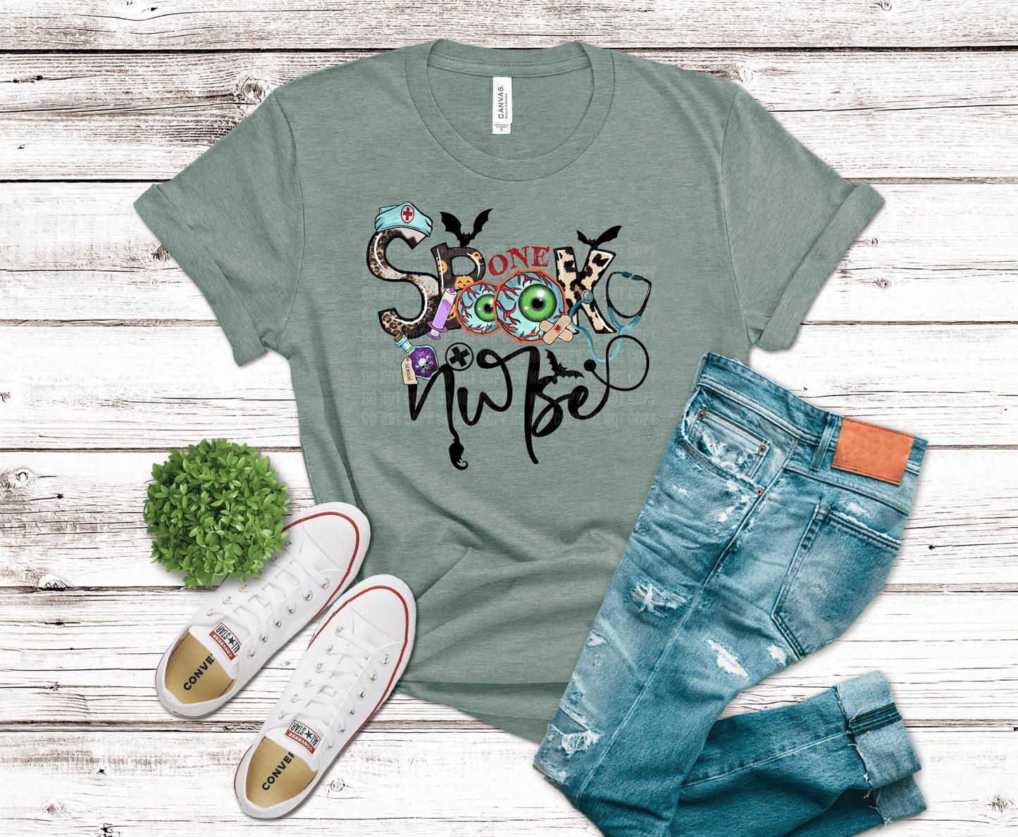 Spooky Nurse | DTF Heat Transfer