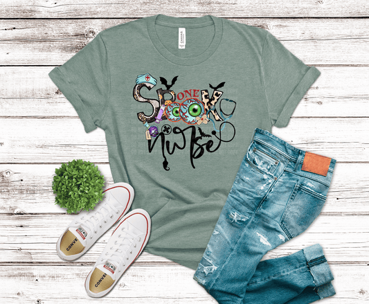 Spooky Nurse | DTF Heat Transfer